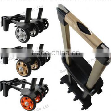 competitive price alloy extending/adjustable/portable luggage frame with wheel for external luggage