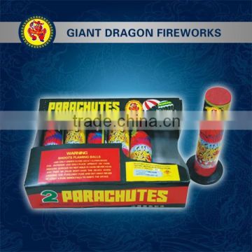 liuyang giantdragon fireworks China Double Night Parachute Fireworks 1.4g un0336 for wholesalw