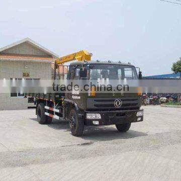 2014 New Dongfeng 4*2 5T Military Trucks With Crane