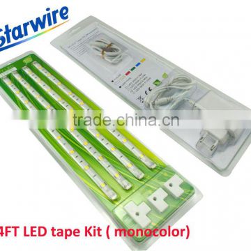 4ft LED tape kit (9pcs 5050 leds strip light)