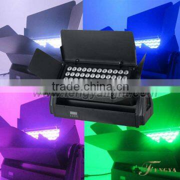 48*10w rgbw led city color flood lights