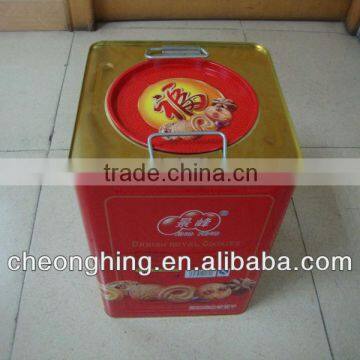 Cookie tin box