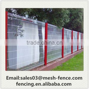 4.5mm~5.0mm PVC/PE High Quality 3D Curved Wire Mesh Fence used for