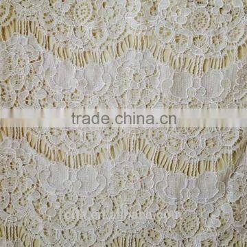 factory direct sale cotton best price machine knitting lace fabric