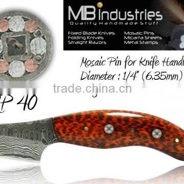 Mosaic Pins for Knife Handles MP40 (1/4") 6.35mm