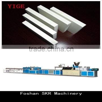 Foshan SKR machinery PE foam plate thick HDPE sheet production line