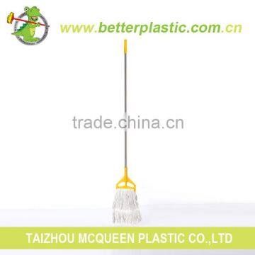 Manufacturer cheap long handle color custom durable standard stainless steel floor cotton dust mop