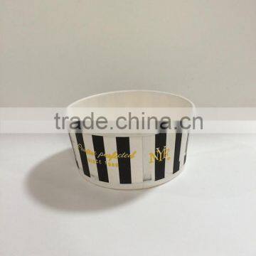 disposable ice cream paper cup, custom printed ice cream paper cup