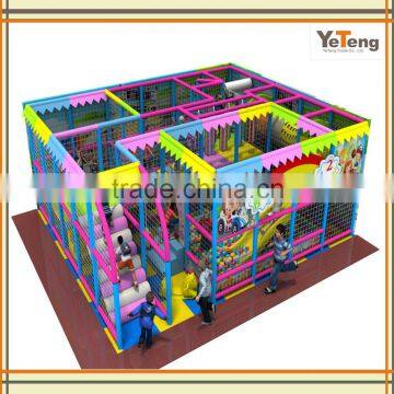 Small Plastic Indoor Playground Equipment for Kids Birthday Party and School