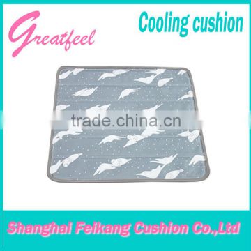 Japan cooling pillow cushion 45*4 5 size made in PCM and PVC body cooler pillow pad
