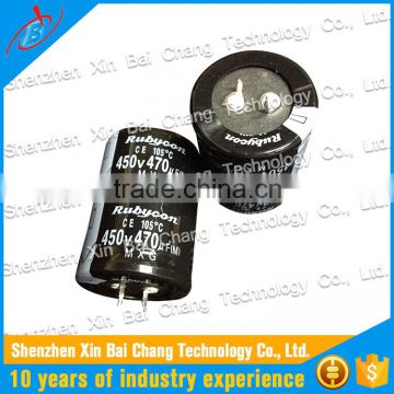Low Price DIP Large Electrolytic 470uf 450V Price List Of Capacitor
