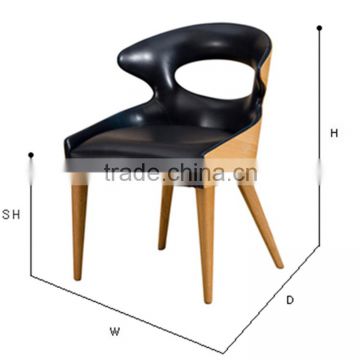 Comfortable Modern Wood Design Dining Chair