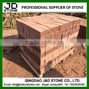 cheap cobblestone 10x10x10cm, cheap sandstone paving stone