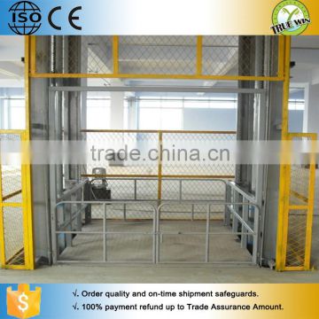 Truewin Cost sale Outdoor Cargo & Goods Hydraulic freight elevator for warehouse / Cargo Holds