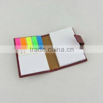 Combined Sticky Notepad with PU cover