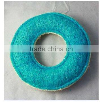 The beat promotion natural loofah/luffa ring for dog