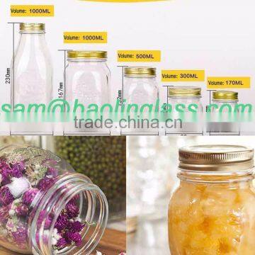 500 mL Mason Jars