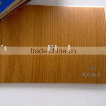 0.35*1400mm wood matt color 3D pvc sheet for doors