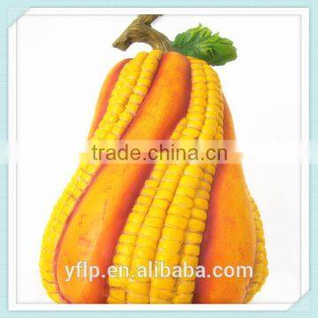 Wholesale Unique Design Corn Shaped Pumpkin Art Craft