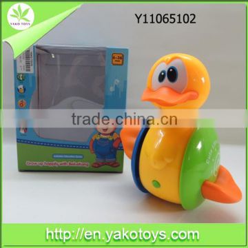 china new products 2014 BO duck toys with music and light wholesale toys