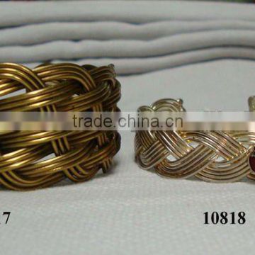 Bracelet Metal Wire knitted