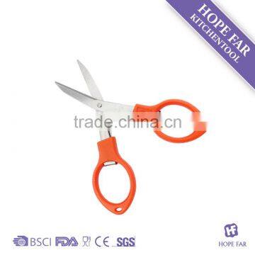 0500003 Lovely mini size stainless stee foldable fishing scissors