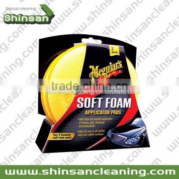 2015 Home or Outdoor soft foam applicator pads/car polishing applicator/tire polishing sponge