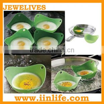 Non-toxic microwave silicone egg poachers, egg cooker