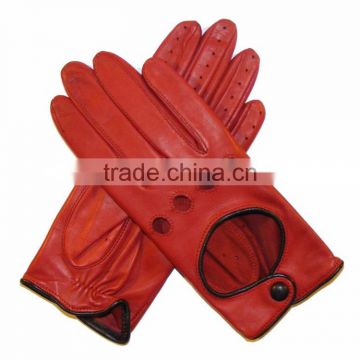 High quality Women leather driving glove