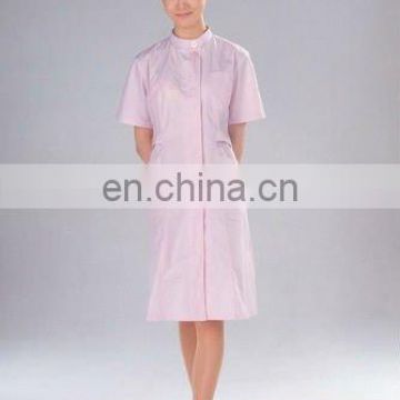 traditional pink nurse dress medical hospital uniform/cheap nurses overall uniform patterns