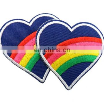custom embroidery iron on patches embroidered football patches