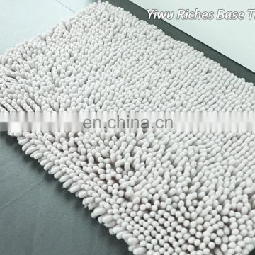 New Arrival Washable Microfiber Chenille Rug Carpet Waterproof Bath Floor Mat