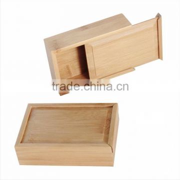 Custom Slide Lid Bamboo Box