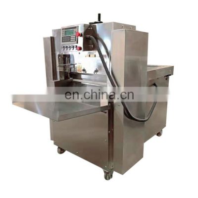 Cutting machine for beef mutton roll slicer machine to cut ham lamb meat for sale