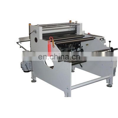 PET PVC PE PP polyurethane film roll to sheet cutting machine paper sheeter