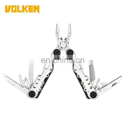 Multitool Fold the Pliers15 in 1 Portable Pocket Multifunctional Multi Tool  with Pliers Knife for Outdoor Survival Camping