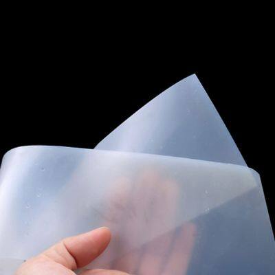 Eco-Friendly Heat Resistance Transparent Soft Good Elasticity Silicone Rubber Sheet