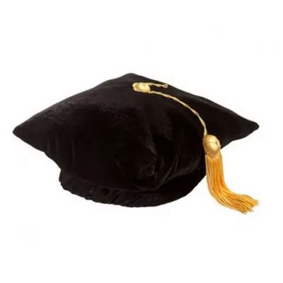 Hot-Sell Classic Mortarboard With Tassels And Year Charm Students 2024 Cheap Graduation Cap