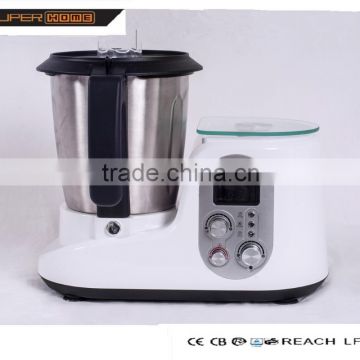 Food processor 1200W heating power Max 3L blender mixer