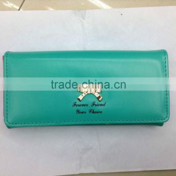 Wallet leather case young girl wallet pu wallet