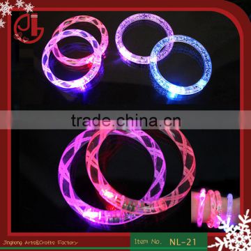 Hot Sale LED Bracelets Light Up Flashing Bracelets Blinking Spike Bracelets Party