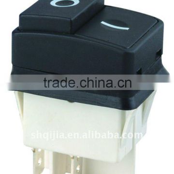 ON-(ON) square LED push button switch