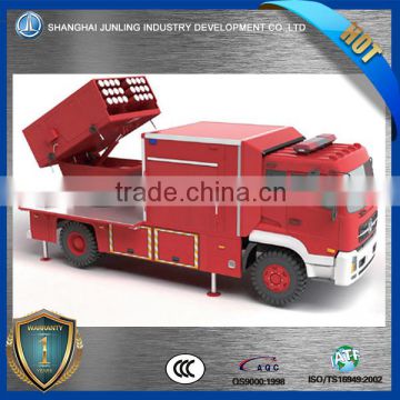 For high building fire, Remote control Missile fire truck for sale