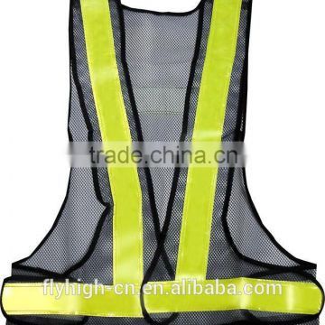 mesh design high visibility safety reflective vest