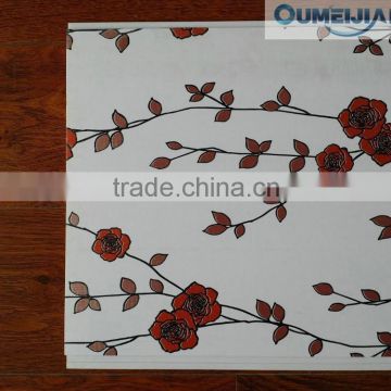 Oumeijia the latest design pvc laminated wall panels for interior decoration
