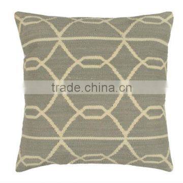 Natural Fibres Wave Pattern Cushion Cover