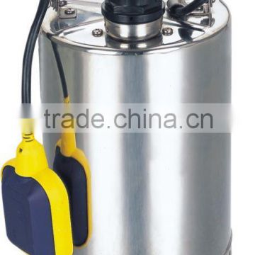 Multistage submersible water pump with stainless steel structure