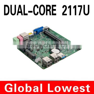 Wholesale Mini PC Computer Industrial motherboard Single Board Computer X30 -2117u Support Win7/XP/Win 8