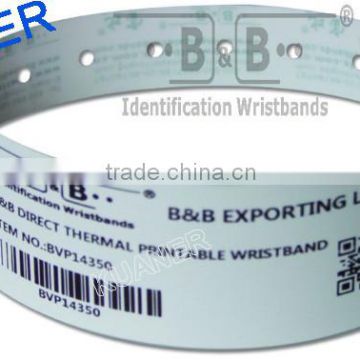 self adhesive thermal paper / for hospital wristband bands