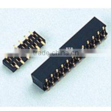 1.00 mm Pitch Female Pin Header Dual Row S.M.T Type